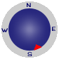 Wunderground gadget compass